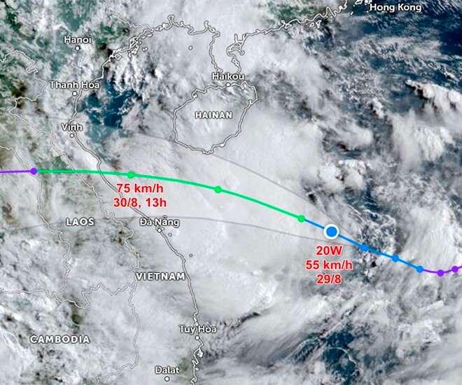 View - Tin tức 24h: Áp thấp nhiệt đới ở Biển Đông có thể sắp thành bão số 6, dự báo đổ bộ vào đâu? | Báo Tri thức và Cuộc sống - TIN TỨC PHỔ BIẾN KIẾN THỨC 24H